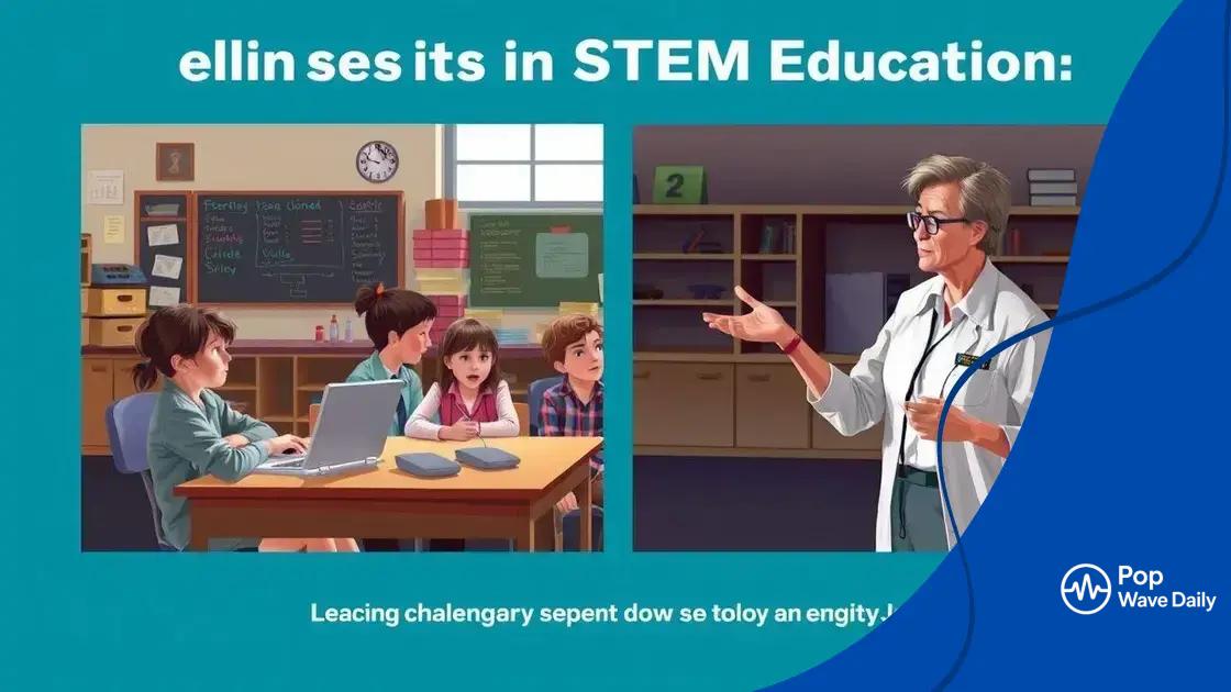 Challenges in advancing STEM education