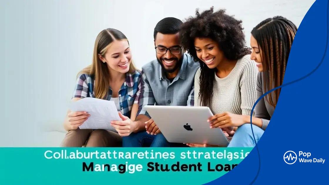 Strategies to manage your student loans