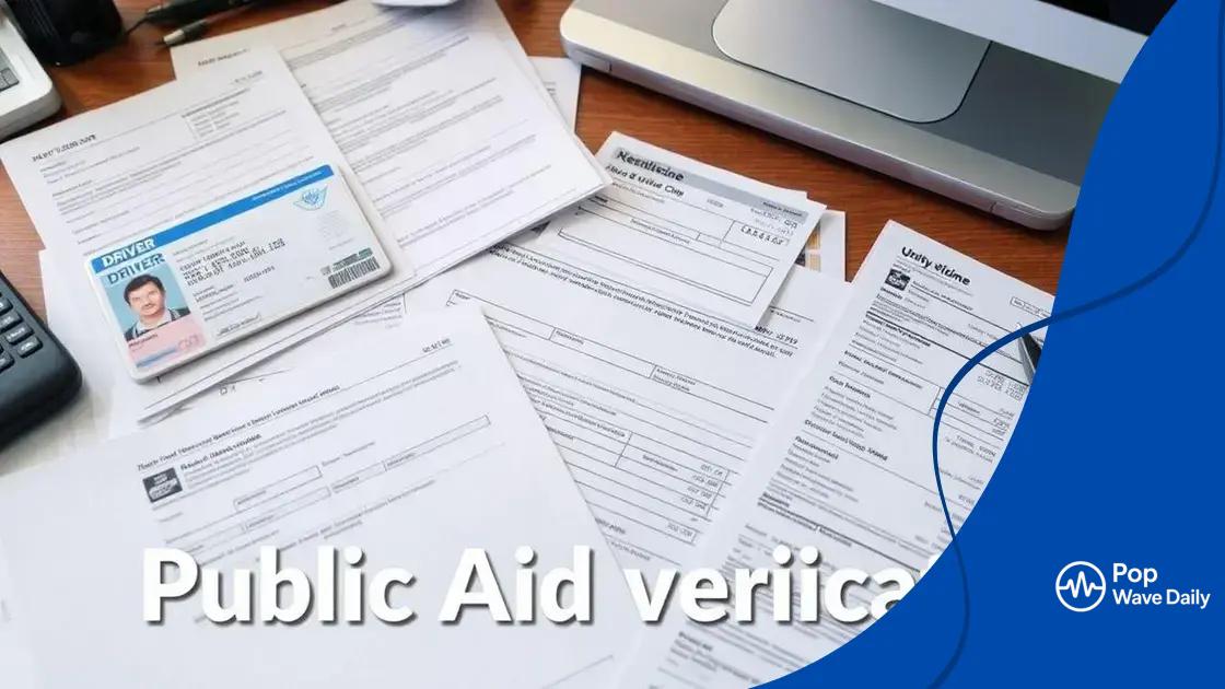Documents needed for verification
