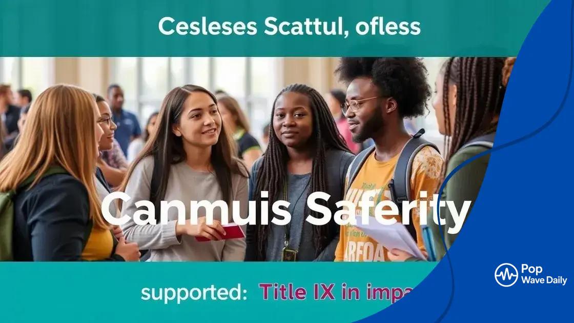 The impact on students and campuses