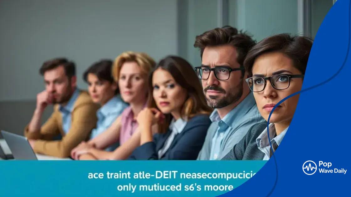 How anti-DEI policies affect employee morale