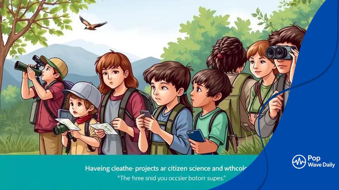 Examples of successful citizen science projects